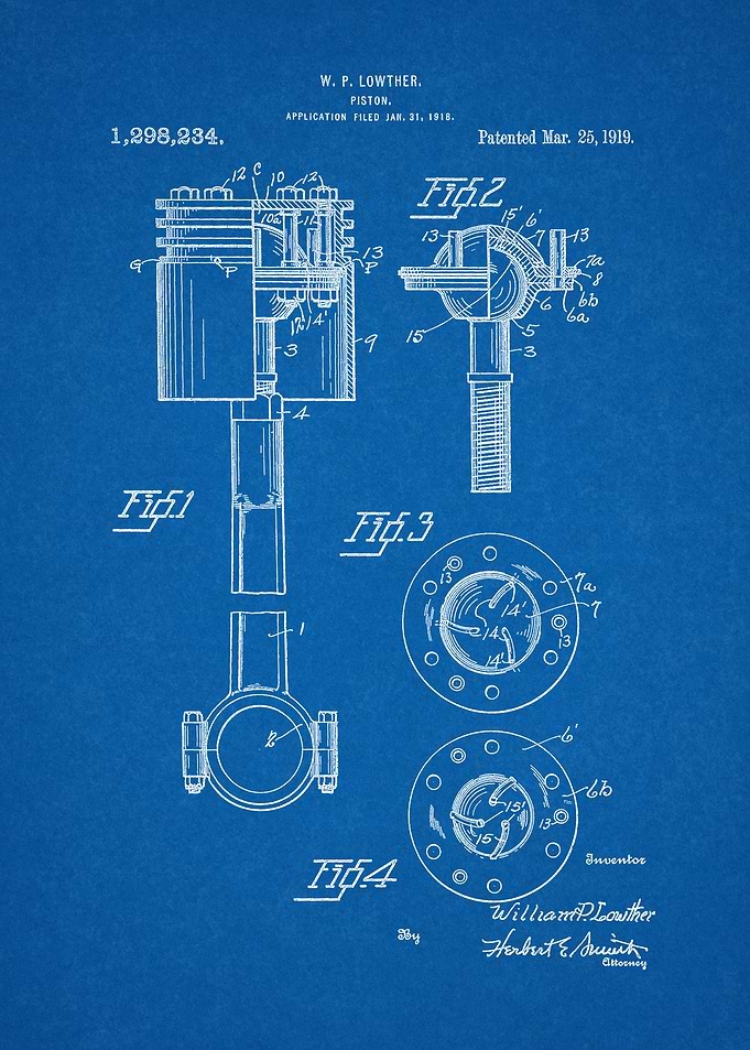 1918 Piston