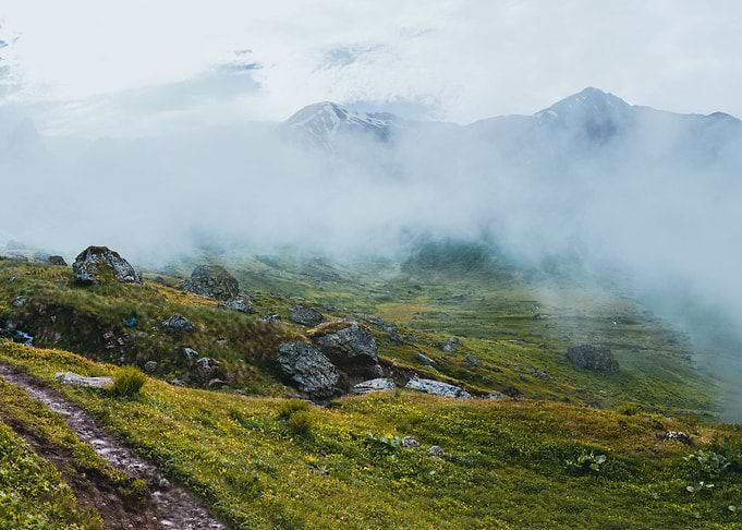 Silence in the mountains