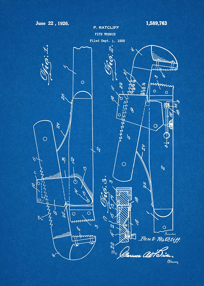 1925 Pipe Wrench