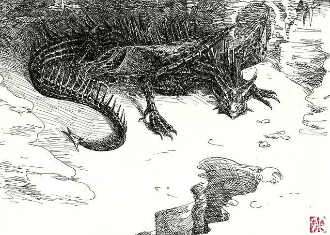 The Great Black Dragon