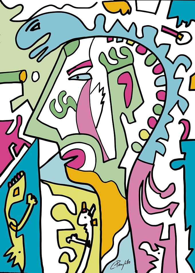 Caripela nariz verde