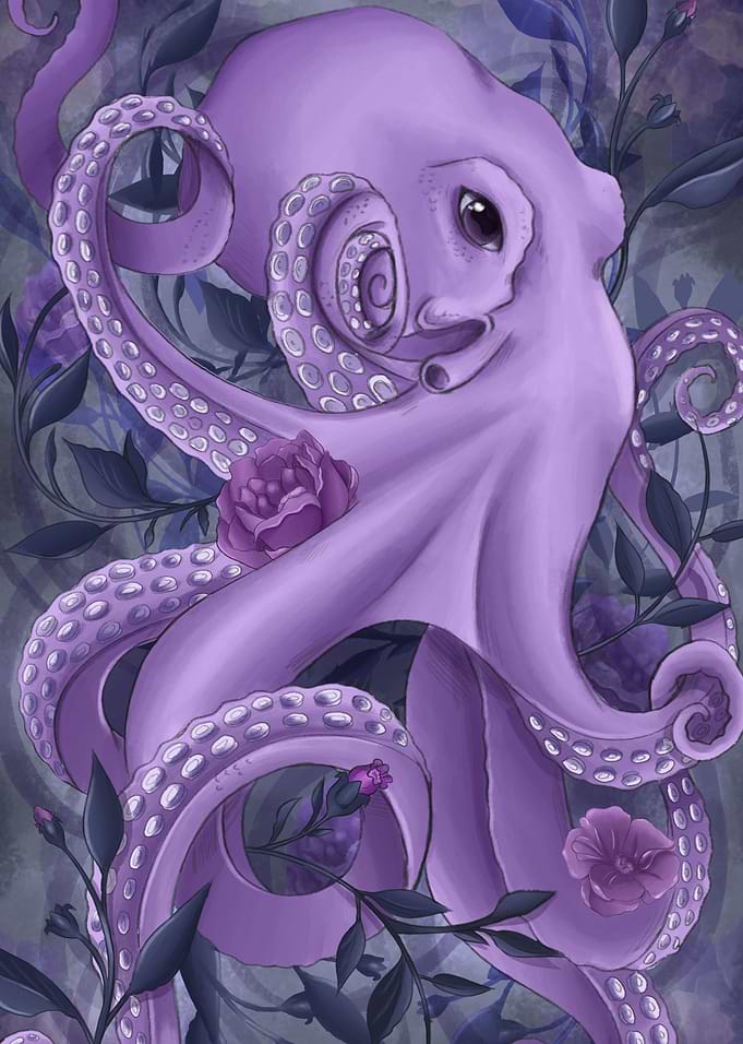 Floral Octopus