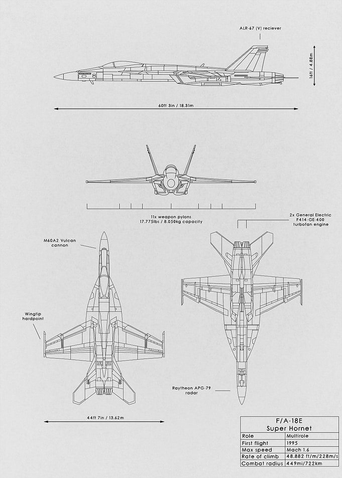 FA 18E Super Hornet