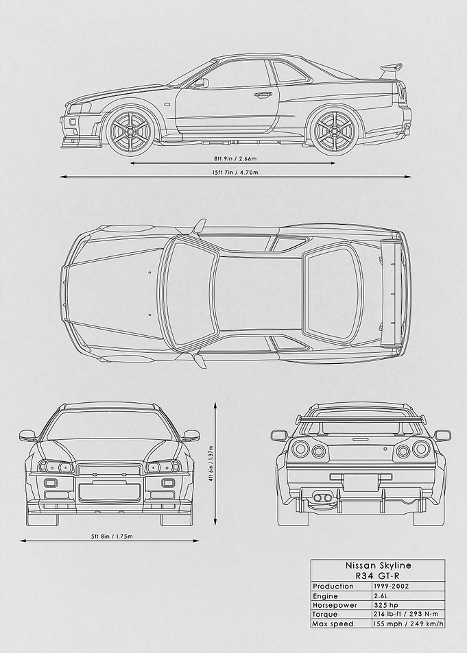 Nissan Skyline R34 GTR