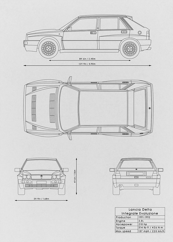Lancia Delta Integrale Evo