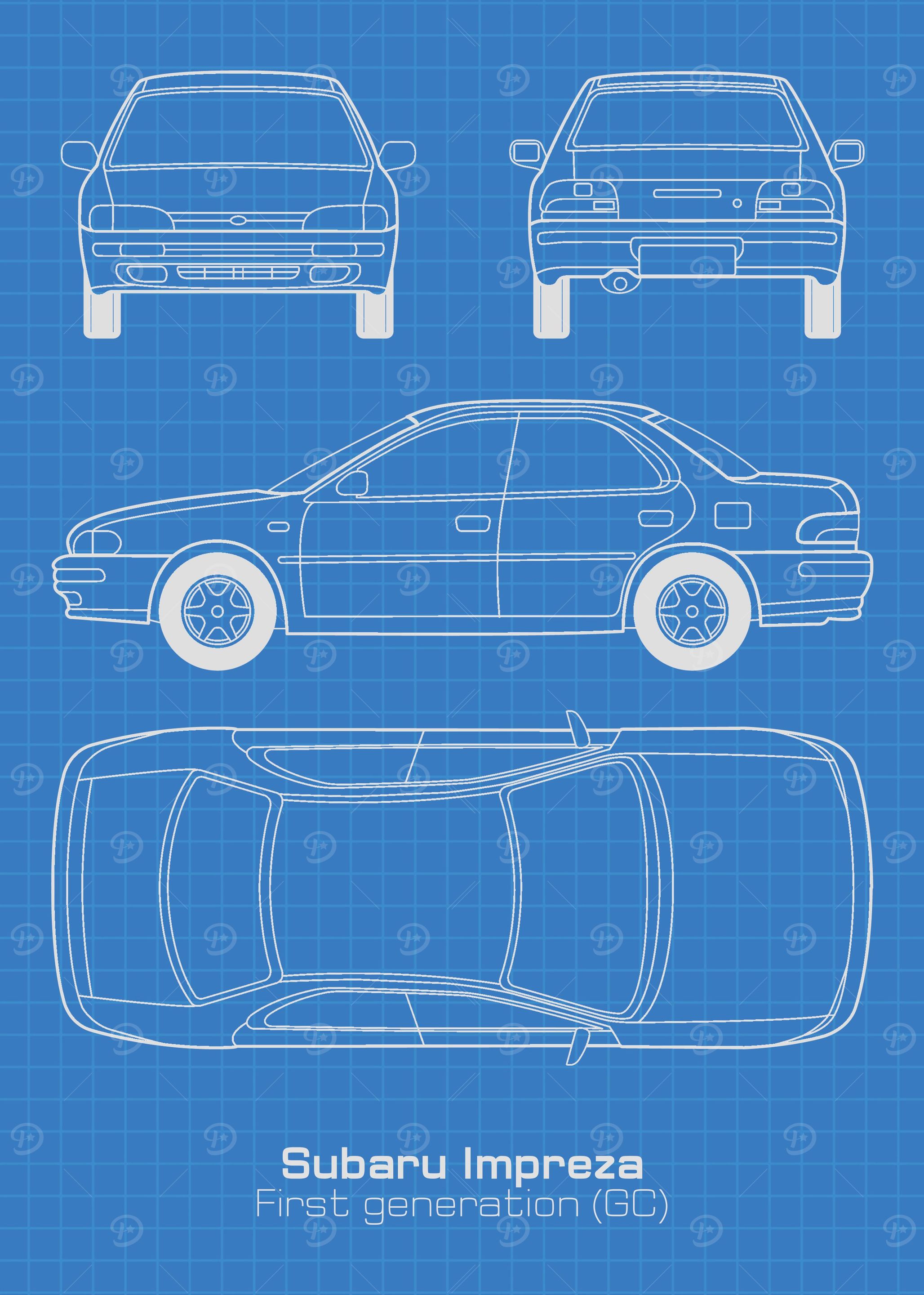 Subaru Impreza GC