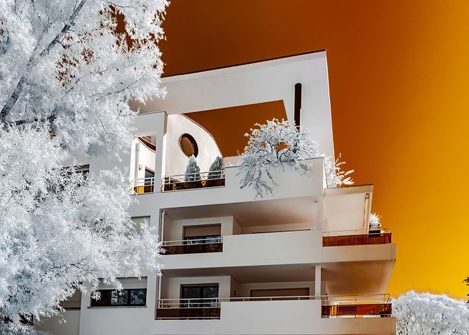 Modern building