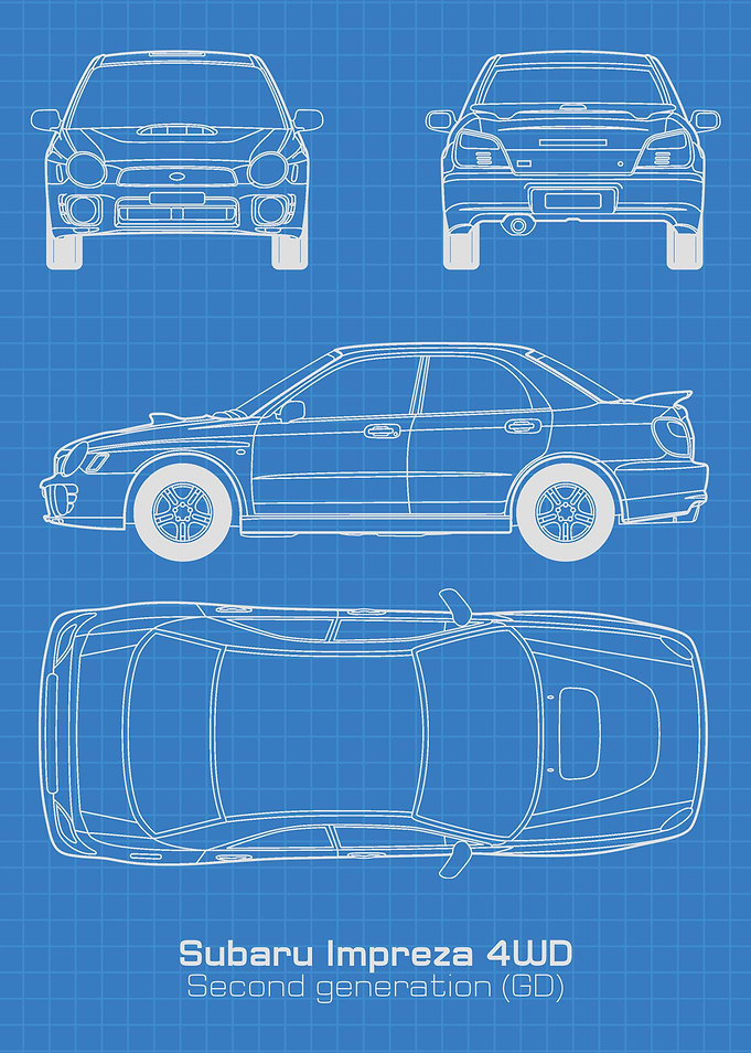 Subaru Impreza 4WD GD