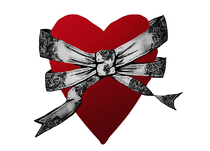 Bow and heart