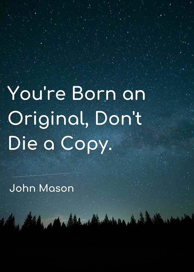 You Are Original