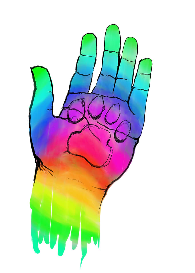 We are al one rainbow
