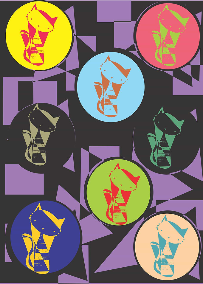 Gato Pop Art