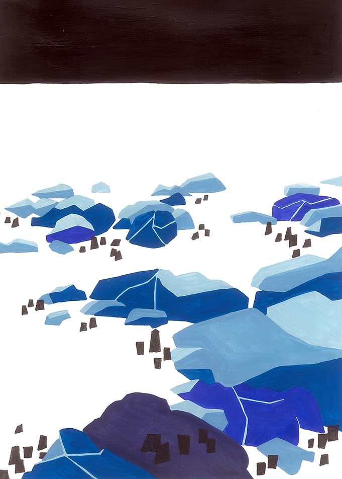 Rocks and sea