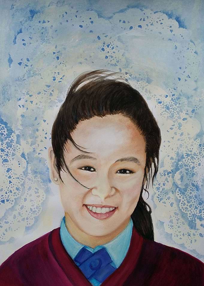 Watercolor Portrait of JQ