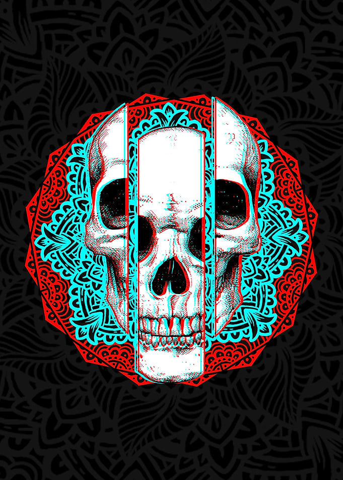 MANDALA SKULL