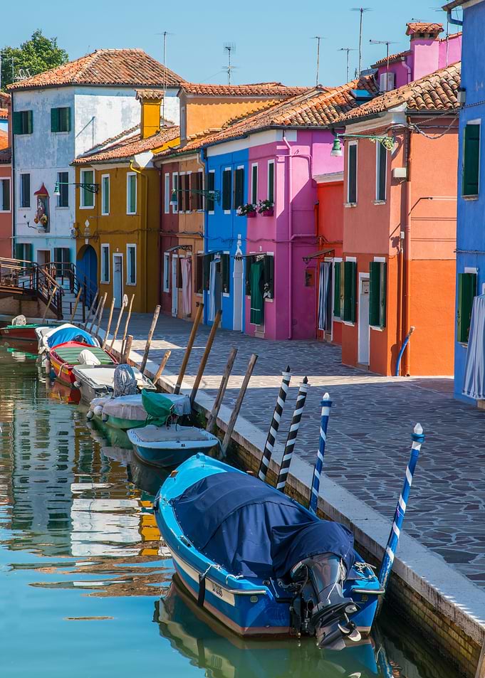 Colors of Burano Island