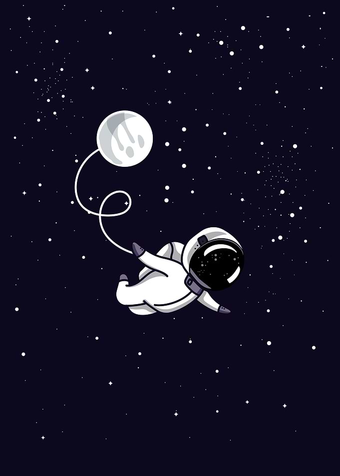 Floating in Space