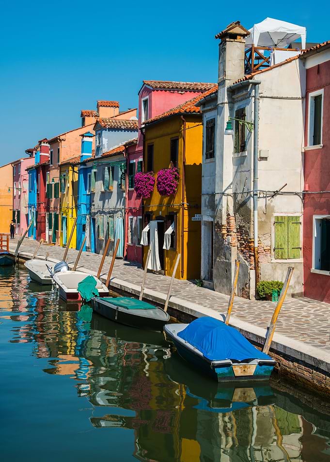 Boats and houses of Burano