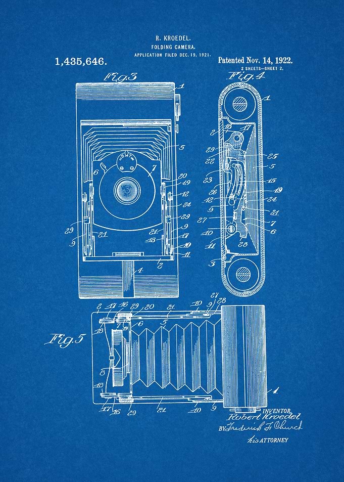 1921 Folding Camera