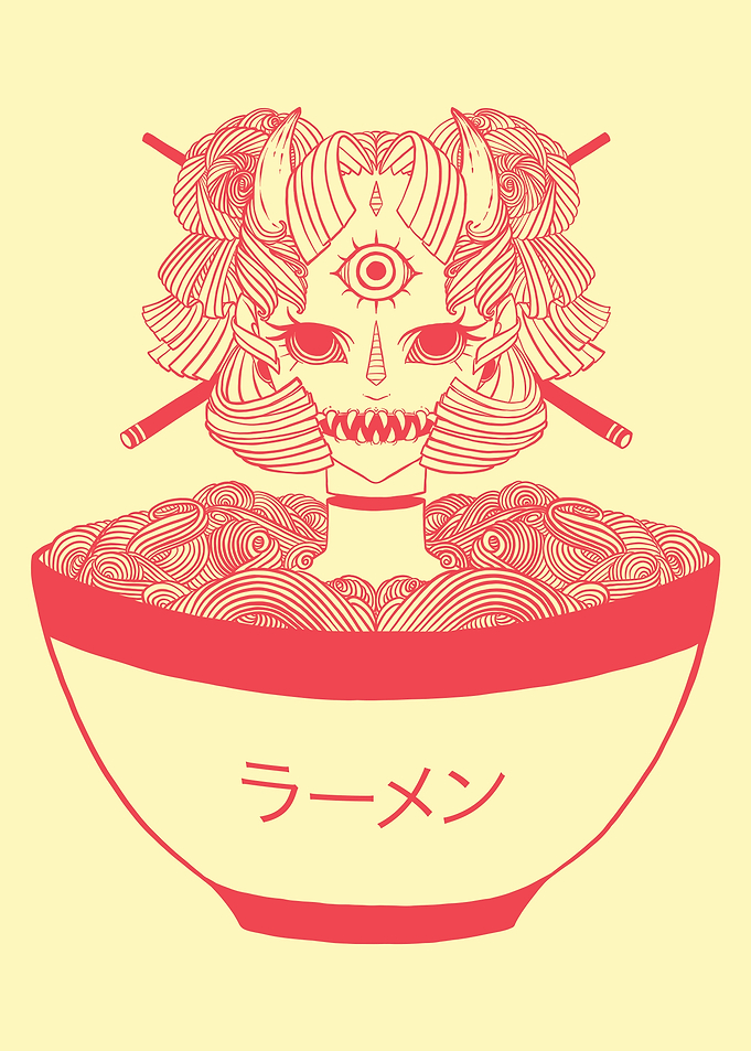 Monster Girl Ramen Noodle