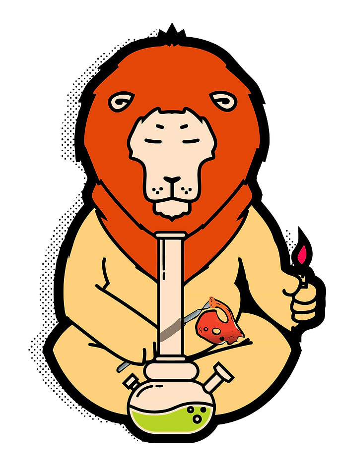 Lion dab