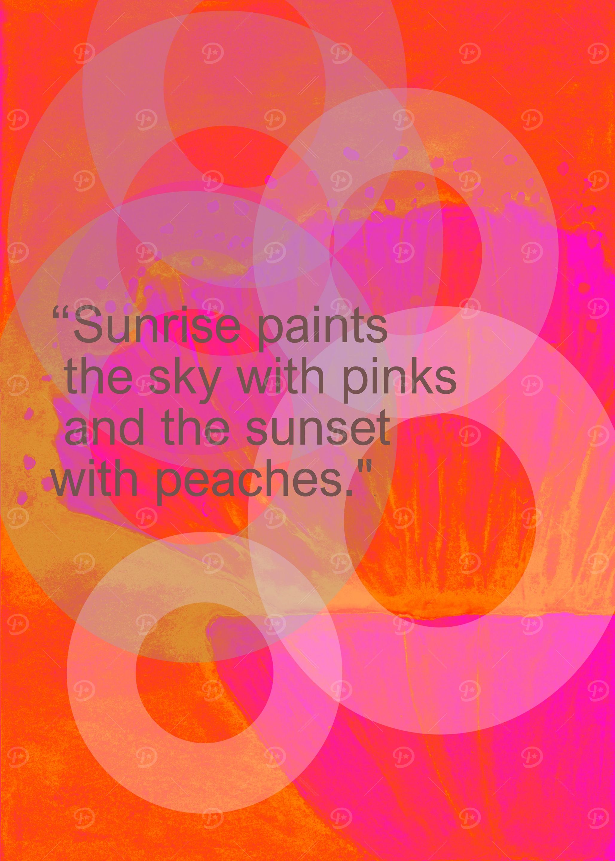 Pink and Peaches