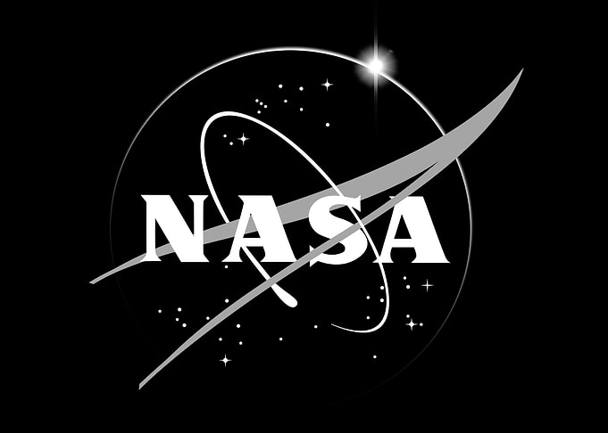 Nasa Logo Black an White