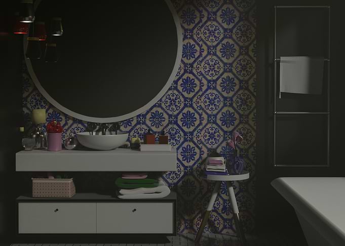 North bathroom