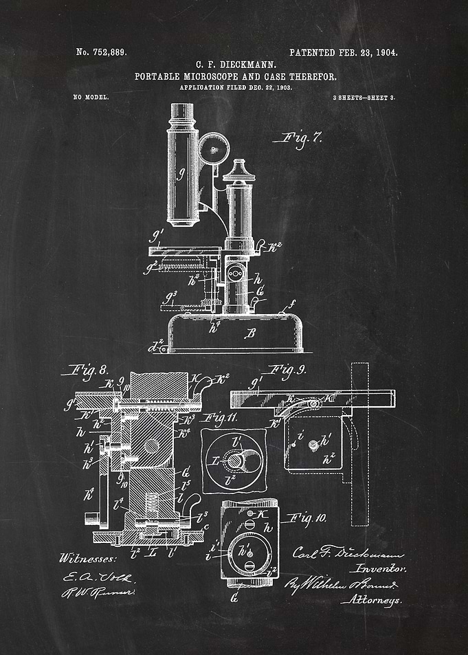 1903 Portable Microscope