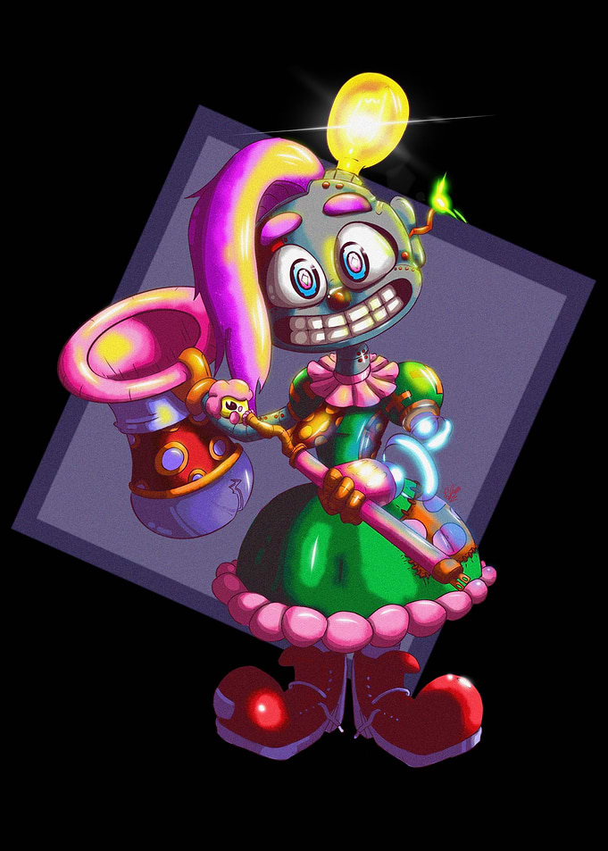Spotlight the clown