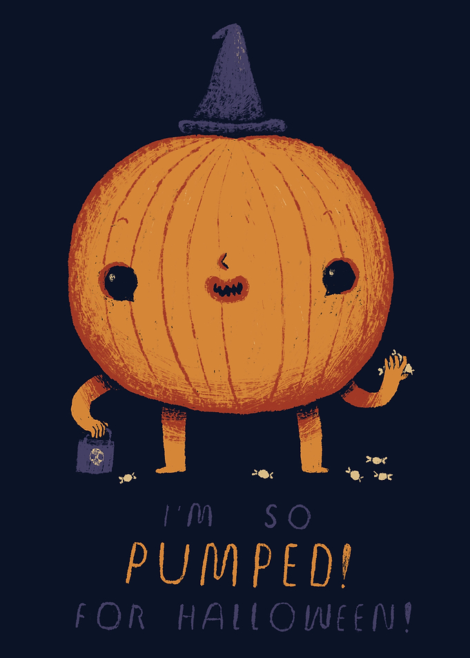 im so pumped for halloween
