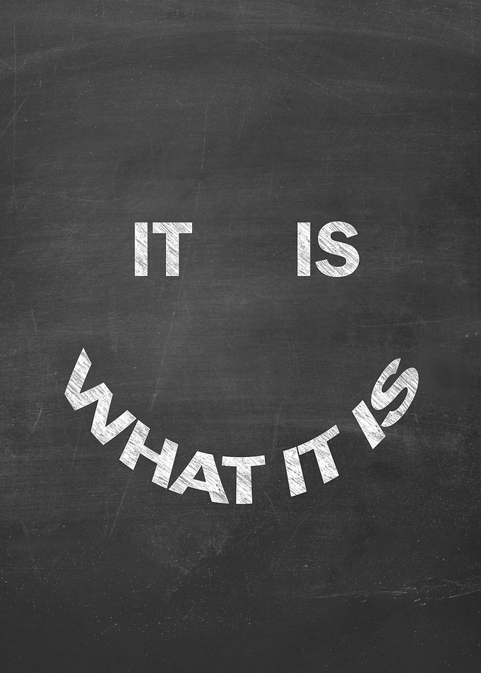 IT IS