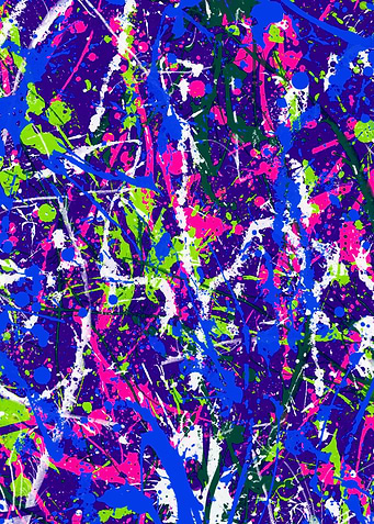 Abstract fans One