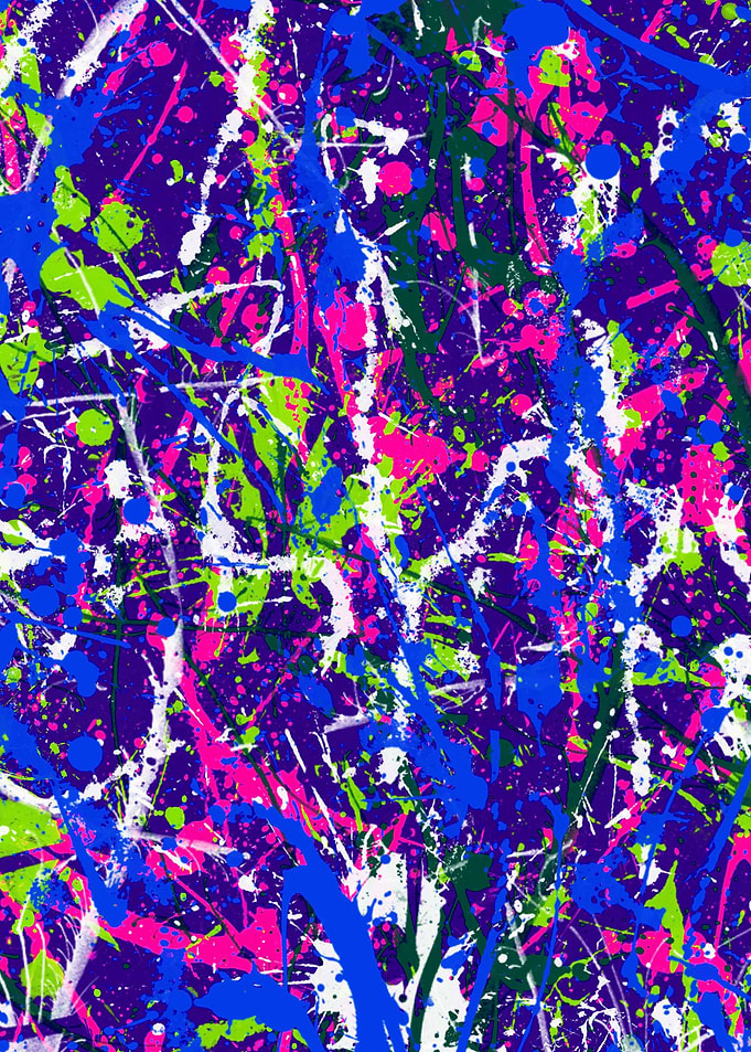 Abstract fans One