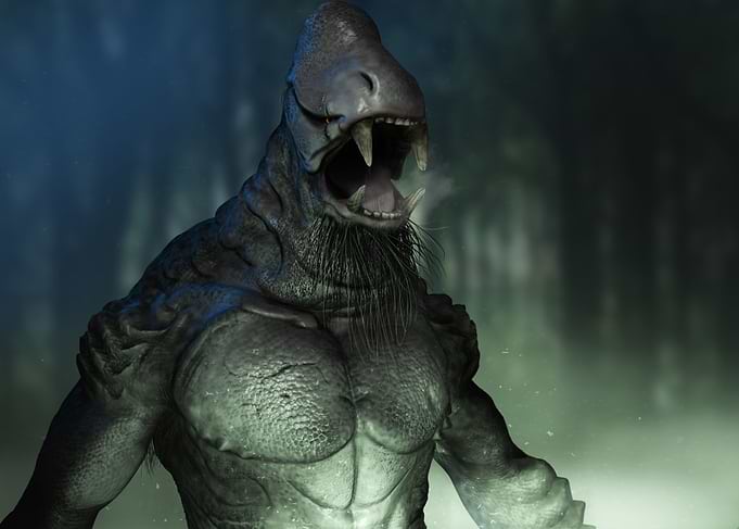 Swamp Creature design
