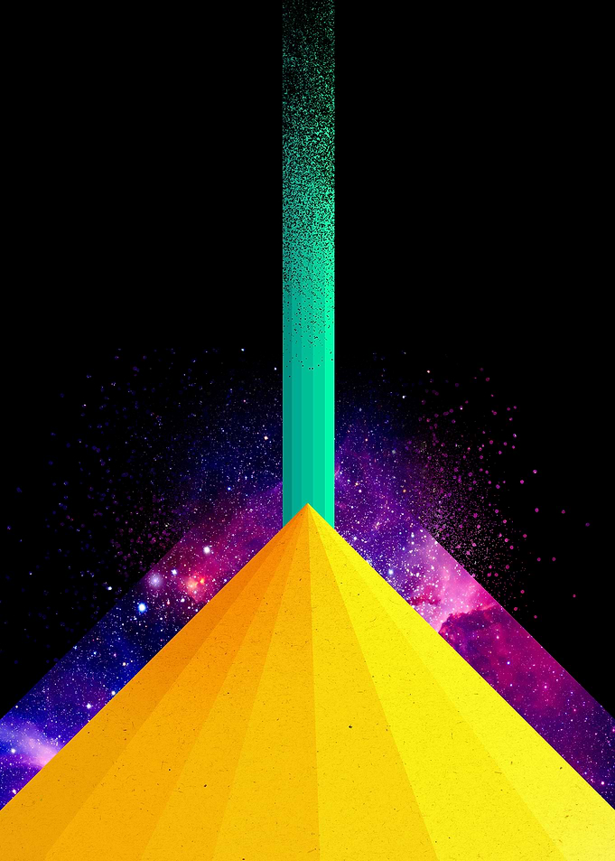 Energy fall on the Pyramid