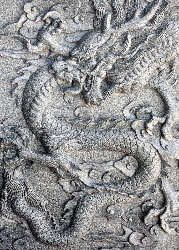 Chinese Stone Dragon