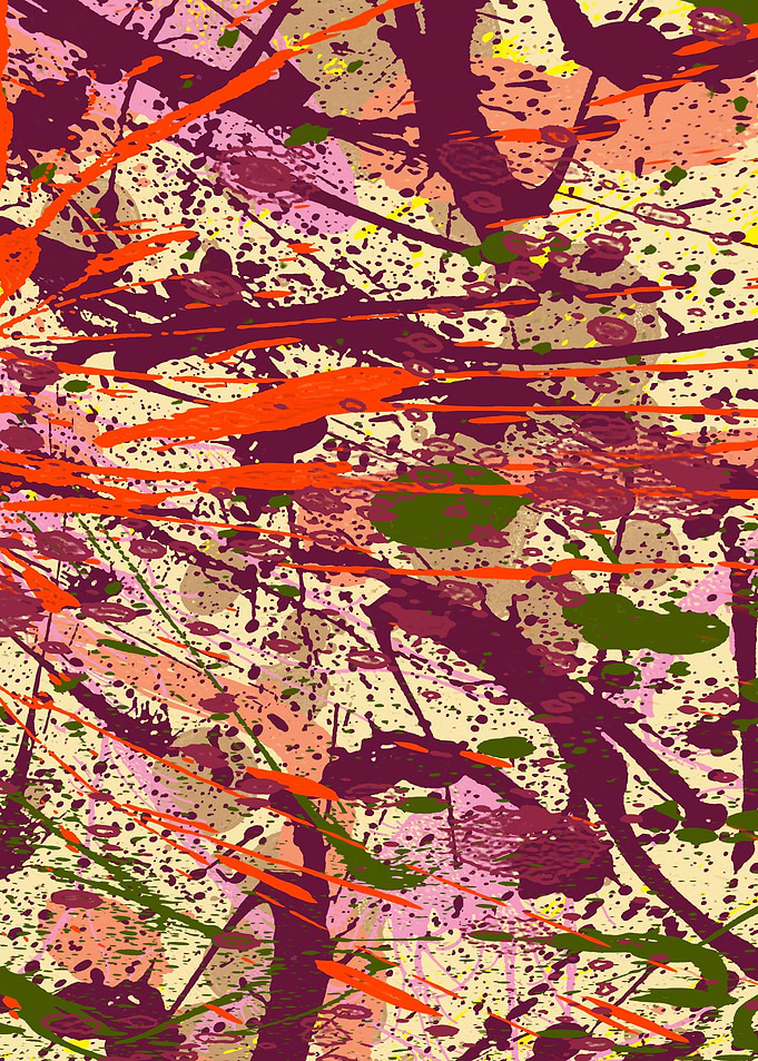 Abstract fans seven