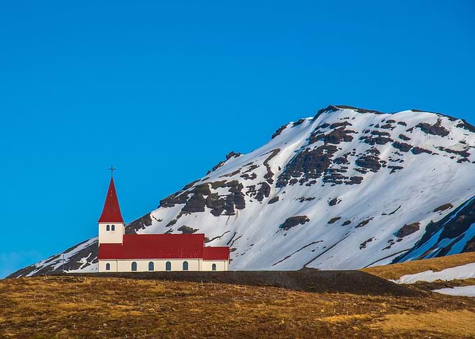 Vik Church Iceland