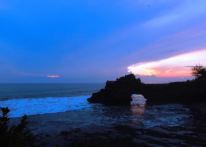 Sunset temple