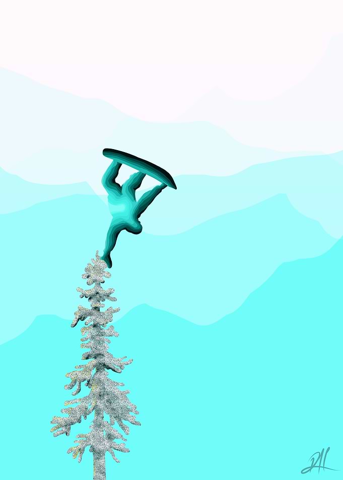 Pastel handplants