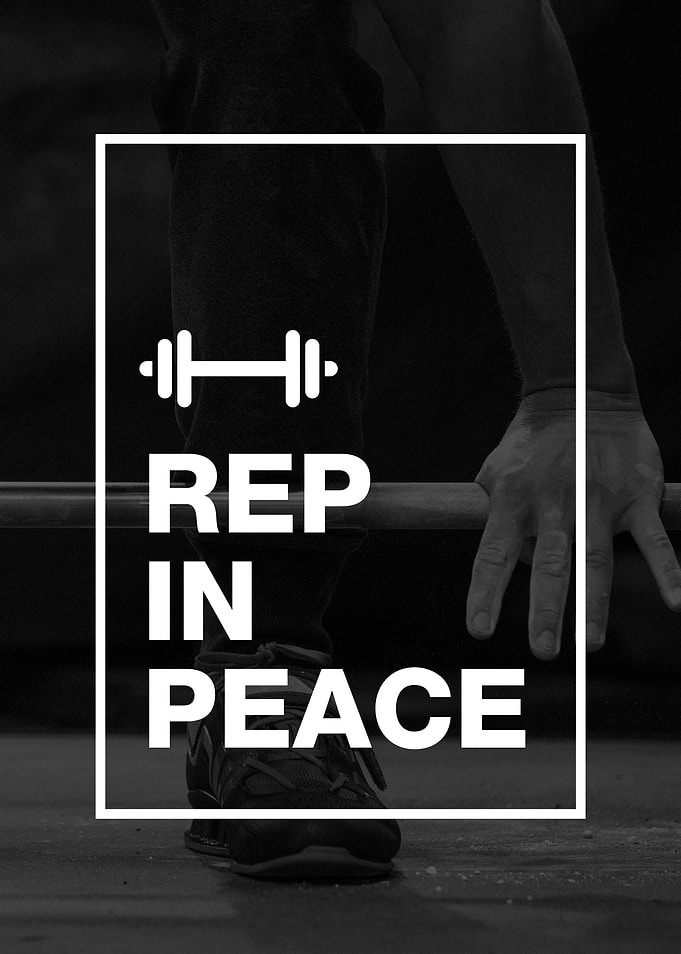 Rep in Peace Black