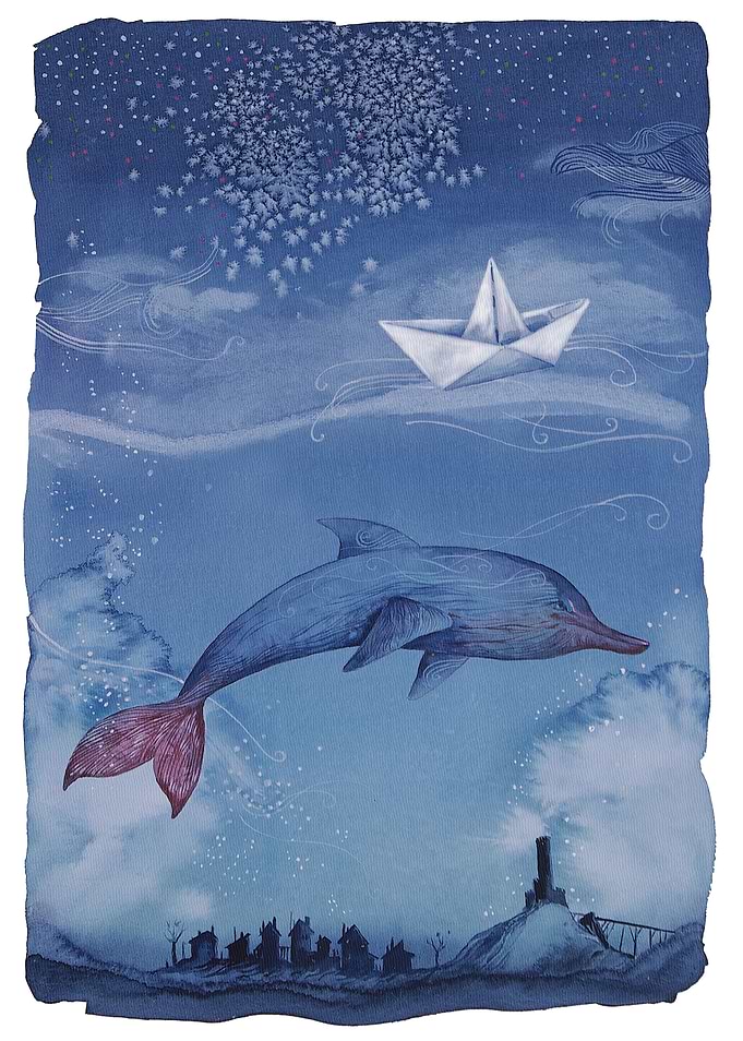 Fantasy Blue Dauphin