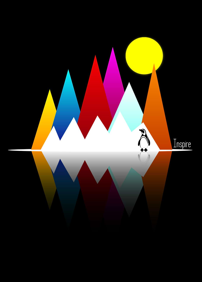 mountain artwork