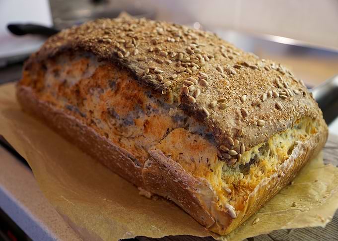 Homemade bread
