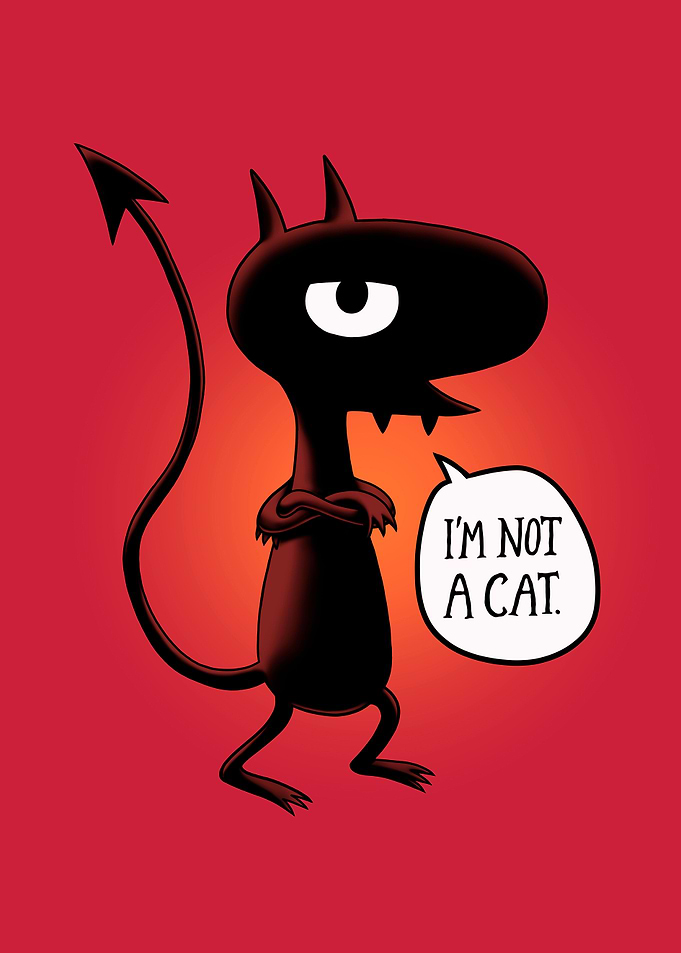 Luci Demon Not a Cat