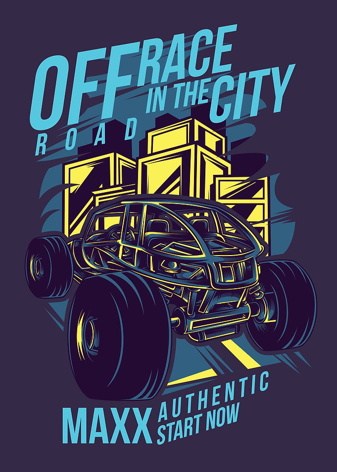 Offroad race in the city