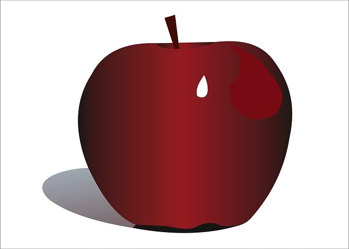 Red apple