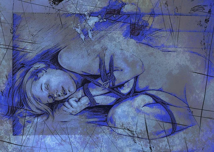 the bound woman