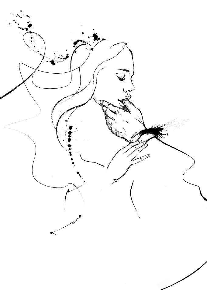 Erotic art Sweet Lips